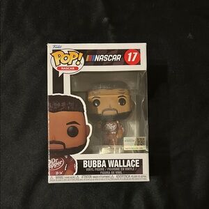 Funko Pop! NASCAR Bubba Wallace Action Figure - Red and Black